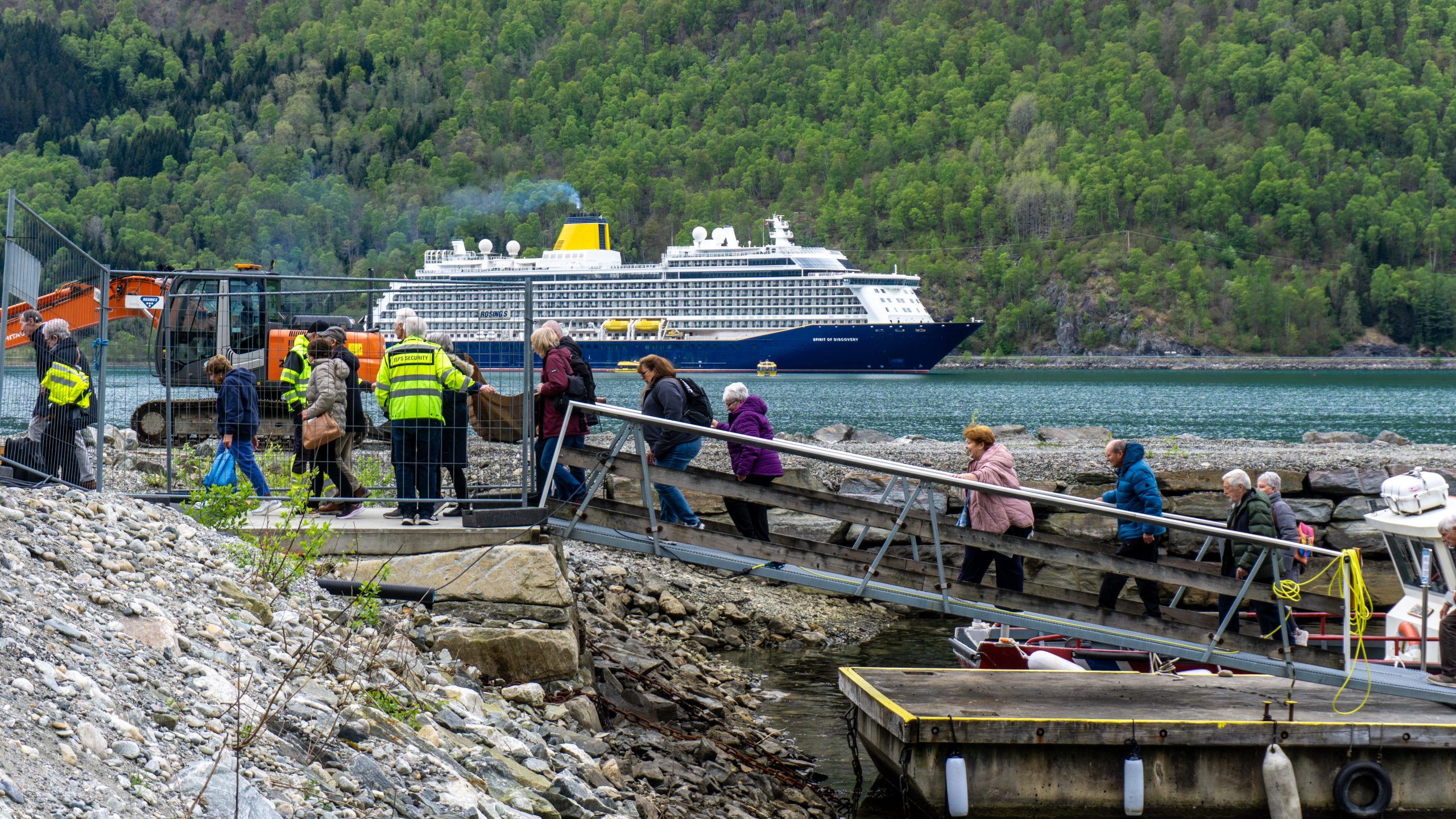 Saga's Spirit of Discovery in Skjolden, Norway